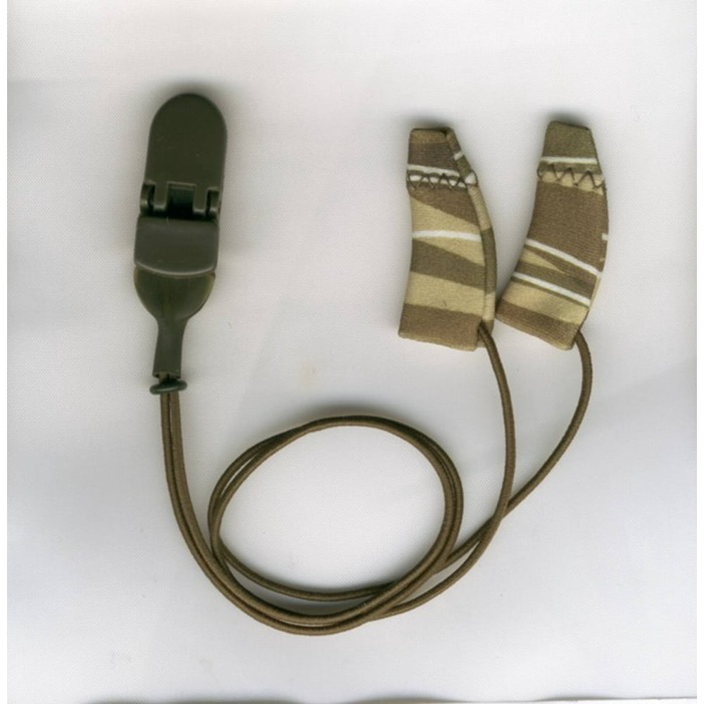 Ear Gear Hearing Aid Protection Binaural Corded, Size Mini (fits hearing aids 1 1¼") in