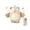 Beige, variant on Cloud B | Nighty Night Owl Smart Sensor | Plush Soother with Soothing Sounds for Bedroom Sleep