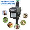 thumbnail image 6 of Solar Motion Activated Sprinkler - Solar Powered Animal Repellent Sprinkler for Garden, Yard, Lawn - Adjustable Spray & Time Modes, 6 of 7