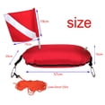 thumbnail image 3 of Boya inflable de buceo Macarena con Bandera de buceo y Cuerda de 82 pies color naranja, 3 of 8