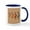 White/Navy Inside, variant on CafePress - Vintage Easter Bunnies In Egg Costumes Mug - 11 oz Ceramic Mug - Novelty Coffee Tea Cup