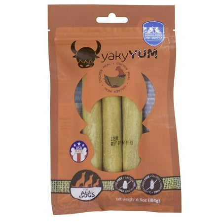 Hdc Yaky Snacks Yum Chicken, One Size, Chicken Flavored By Himalayan Dog