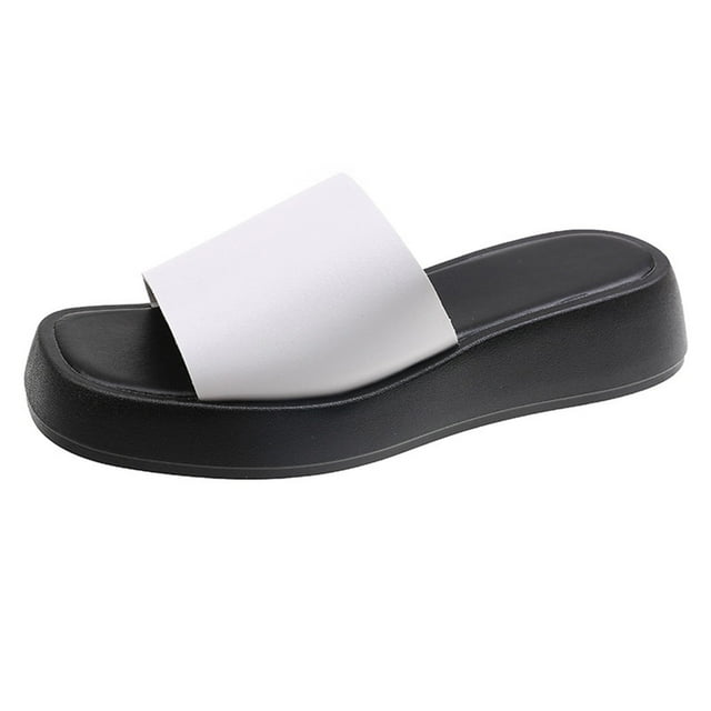 Sandales Ouvertes pour Femmes Chaussures Confortables Sandales de Plage Décontractées Confortables