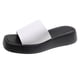 thumbnail image 2 of Zapatillas con punta abierta para mujer, sandalias cómodas, informales, cómodas, para la playa Wmkox8yii ytu6133, 2 of 7