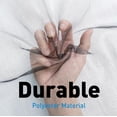 thumbnail image 5 of SUMMIT Window Screen Replacement Kit, 48"W × 99"L Durable Polyester Adjustable Screen Mesh with Retainer Spline (32ft) for DIY Project Window Screen Door Screen Replacement & Repair, Black, 5 of 9