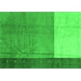 thumbnail image 1 of Ahgly Company Indoor Rectangle Abstract Green Modern Area Rugs, 7' x 10', 1 of 4