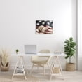 thumbnail image 3 of Stupell Industries Baseball & American Flag Sports Photography Gallery Wrapped Canvas Print Wall Art, 20 x 16, 3 of 8