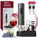 thumbnail image 1 of ESRAIN Sacacorchos Eléctrico, Con 2 Tapones de Botella, Destapa Corchos para Vino 7 en 1, Kit de Saca Corchos, Tapón Botella, Fiesta, Cita, 1 of 5