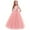 Pink, variant on TAIAOJING Toddler Dress Summer Baby Girls Performance Tutu Dress Girls Formal Princess Girl Flower Lace Wedding Clothes Child Bowknot Girls Outfits Beach Sundress 11-12 Years