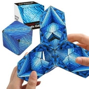 Optical Illusion 3D Magnetic Transforming Puzzle Magic Cube Toy