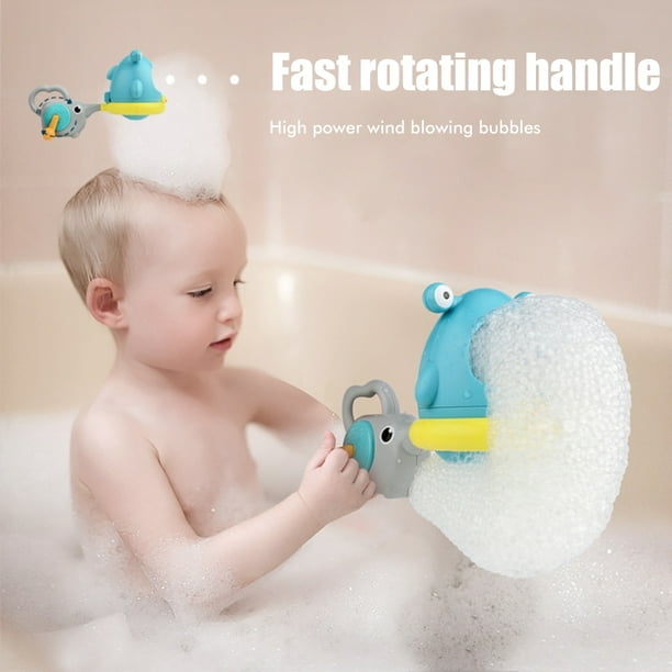 Bébé Bain Bulle Jouet Baignoire Bulle Machine à Bulles Bébé Bain Bulle  Jouet Dessin Animé Crabe Bulle Souffleur Bulle Machine à Bulles Baignoire  Jouets à Bulles pour Bébé 