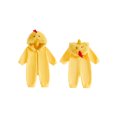 thumbnail image 2 of RUINIXCW Toddler Baby Costume Romper Cute Animal Long Sleeve Hooded Zipper Jumpsuit, 2 of 8
