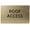 Brushed Gold, variant on ADA CENTRAL SIGNS - 6" X4" Roof Access Sign - ADA Compliant Tactile Graphics Grade 2 Braille Text | Wall Mount Plastic Signs for Shopping Malls, Offices, Hotels, Schools, Apartments & Restaurants