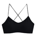 thumbnail image 4 of Womens Bras Seamless Lightly Lined Bra for Women Push Up No Underwire Cross-Back Breathable Underwear Bralettes, 4 of 6