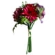 thumbnail image 1 of Ramo de flores artificiales, centro de mesa de flores de simulación, decoración floral de boda, ramo falso, rosa roja sidaley HA7156-02B, 1 of 6
