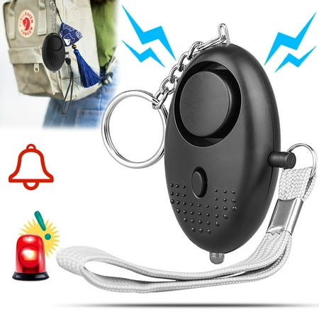EEEKit Personal Alarm 130dB Emergency Self Defense Keychain Siren Song Safe Sound Alarm with LED