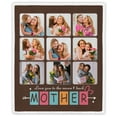 thumbnail image 5 of Personalized Mother's Day Blanket Gifts for Best Mom Ever, Custom Blanket with Photo, Birthday Gifts for Mom from Daughter Son, 40"x50", 5 of 9