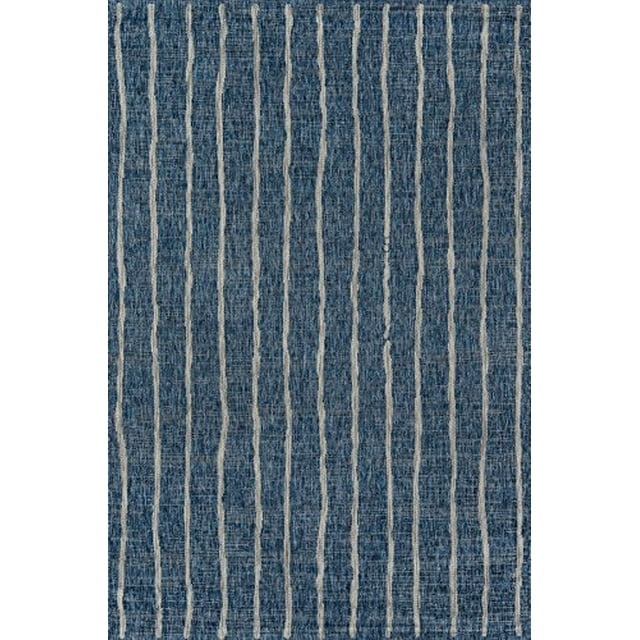 Novogratz Villa Collection Sicily Indoor/Outdoor Area Rug, 3` 11" X 5` 7", Blue