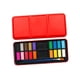 thumbnail image 1 of Juego de acuarelas lavables, portátiles, con pincel para fiestas. 18 colores, 1 of 9