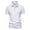 White, variant on JTieacloth Collar Shirt for Men Men'S Spring And Summer Fashion Loose Lapel Zipper 3d Short Sleeved Tops T Shirt Tops Black L