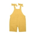 thumbnail image 2 of AJIWYH Short Jumpsuits Clothes with Pocket,Rompers for Girls,Baby Boy Romper Yellow,9-10 Years, 2 of 8