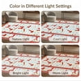 thumbnail image 7 of ODIKA 3'x5' Washable Accent Rug Pet Friendly, Non-Shedding Mat Classroom Pencil Schoolgirl Layout Plaid Stars School Abstract for Bedside, Nursery Room, 7 of 7