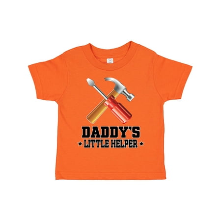 

Inktastic Daddy Little Helper Outfit Tools Gift Toddler Boy Girl T-Shirt