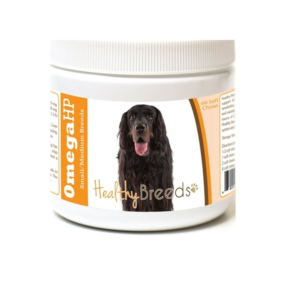 Healthy Breeds Gordon Setter Omega HP Fatty Acid Skin and Coat Support Soft Chews
