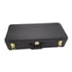 thumbnail image 1 of Estuche rígido rectangular negro para instrumentos de viento con cierre interior para transporte y viajes. Para saxo tenor, 1 of 9