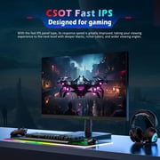 TITAN ARMY P2510HS 24.5 300Hz Gaming Monitor, Vivid Color Display, Fast IPS, 1ms, HDR400, FreeSync, FHD 1080P Tilt Adjustability for Esports, Black