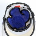 thumbnail image 3 of Motorcycle Hood Insert Padded Liner Quick Drying Breathable Sweat Wicking Liner Blue Mingyqi, 3 of 5