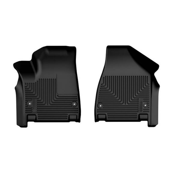 Husky Liners 50451 X-Act Contour Floor Liners Fits 2020-2025 Chrysler Pacifica Hybrid Touring & Limited Front Row 2 Pc Black