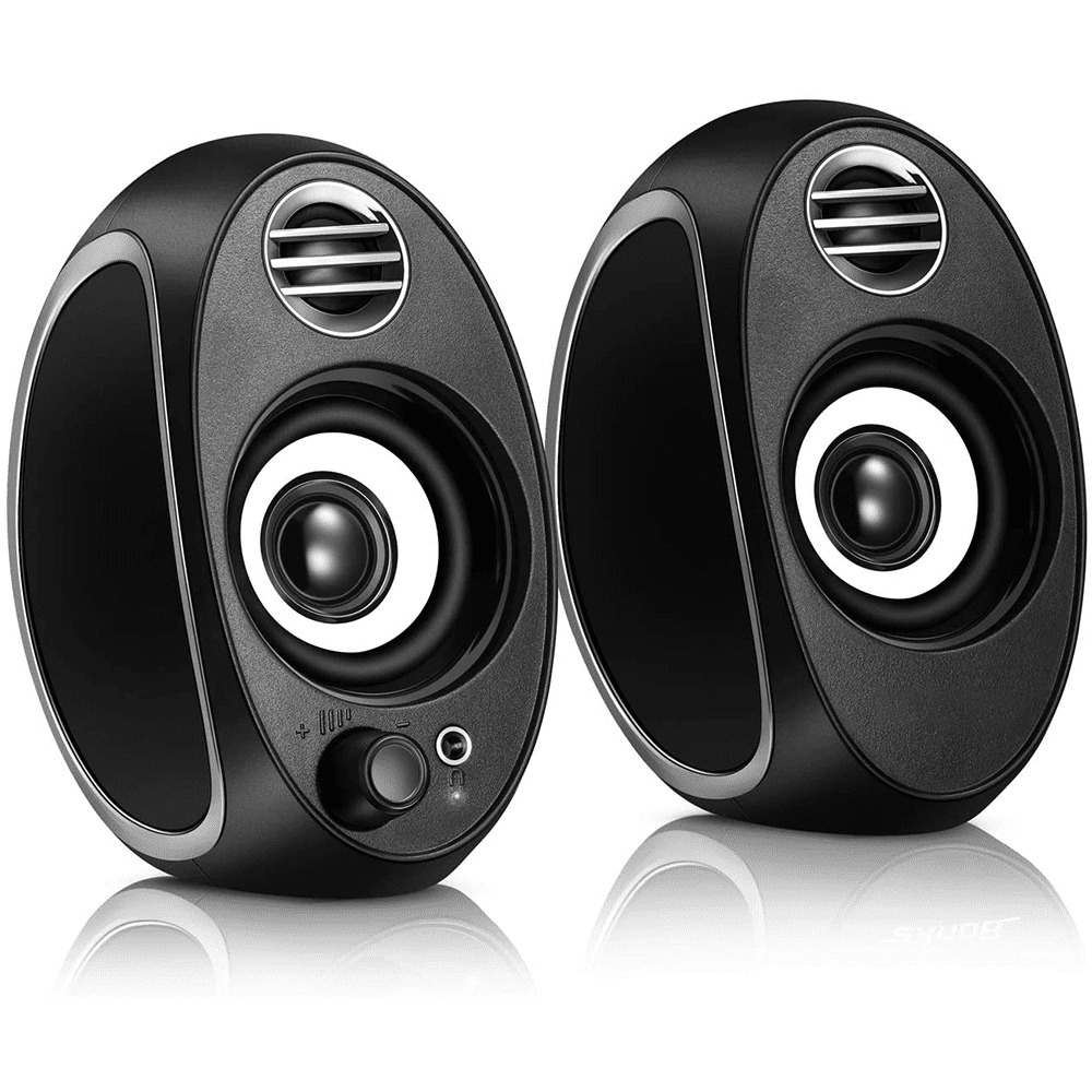 Computer Speakers, PC Powered Speakers USB Speaker Monitor Speakers for