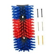 thumbnail image 3 of Cepillo para rascar vacas Perfecl Antipérdida de Cabello Azul y Rojo 45 cm, 3 of 8