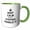 Green/White, variant on 3drose, Keep Calm and Let Stephen Handle It - Funny Personal Name, 15oz Mug