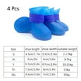 4Pcs Pet WaterProof Rainshoe Antislip Rubber Boot For Small Medium