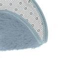 thumbnail image 3 of Mouliraty Soft Bath Bedroom Floor Shower Round Mat Rug Non-slip Gray, 3 of 3