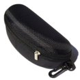 thumbnail image 4 of Estuche para gafas Gancho antideslizante con cremallera de color, Estuche para gafas de sol de tela Oxford negro, Estuche para gafas de playa, Negro/verde, 4 of 5