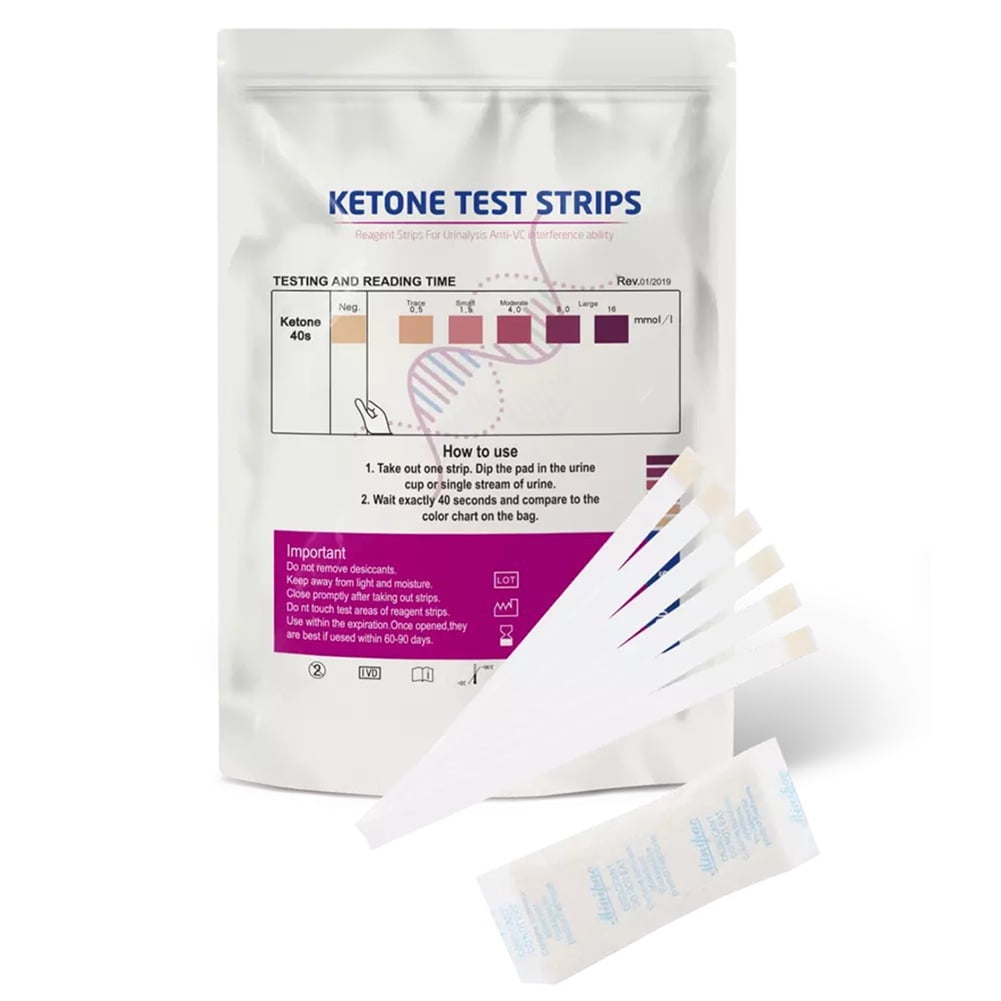300PCS Ketone Test Strips Urine Urinalysis Paper Home Ketosis Tests 300PCS Ketone Test Strips Urine Urinalysis Paper Home Ketosis Tests