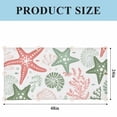 thumbnail image 3 of Red Sage Green Starfish Coastal Fluorescent Light Covers, Beach Nautical Coral Sea Magnetic Light Covers for Ceiling Lights, Fluorescent Ceiling Shade for Classroom Bedroom Office 4x2Ft x 1PCS, 3 of 8