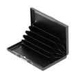 thumbnail image 3 of Credit Card Holder Protector Stainless Steel Credit Card Wallet Business Card Case for Men and WomenBlack, 3 of 8
