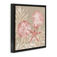 thumbnail image 3 of Stupell Industries Tampico Shells & Sand Dollar Black Framed Floater Canvas Wall Art, design by Paul Brent, 25 x 25, 3 of 9