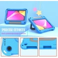 thumbnail image 3 of elitegadget Case for TCL Tab 8V/Tab 8 LE/Tab 8 Plus/Tab 8 WiFi/Tab 8 SE (9137W, 9132X, 9138S, 6048E, 91232X1) - Shockproof Lightweight Protective EVA Kids Kickstand Cover Case + 1 Stylus (Blue), 3 of 6