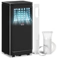 thumbnail image 3 of HOMCOM 8,000 BTU Portable Air Conditioner Fan with Remote for Rooms Up to 344 Sq. Ft., Evaporative Cooler, Home AC Unit with Dehumidifier, Black, 3 of 10