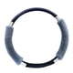 thumbnail image 2 of Funda Protectora para Volante de Coche Perfecl 15 Pulgadas Antideslizante Gris, 2 of 7