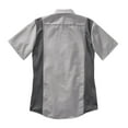 thumbnail image 4 of Red Kap Women's Short Sleeve Performance Plus Shop Shirt with OilBlok Technology, 4 of 5