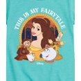 thumbnail image 3 of Disney Princess - Belle This Is My Fairytale - Girls Fitted Short Sleeve T-Shirt, 3 of 5