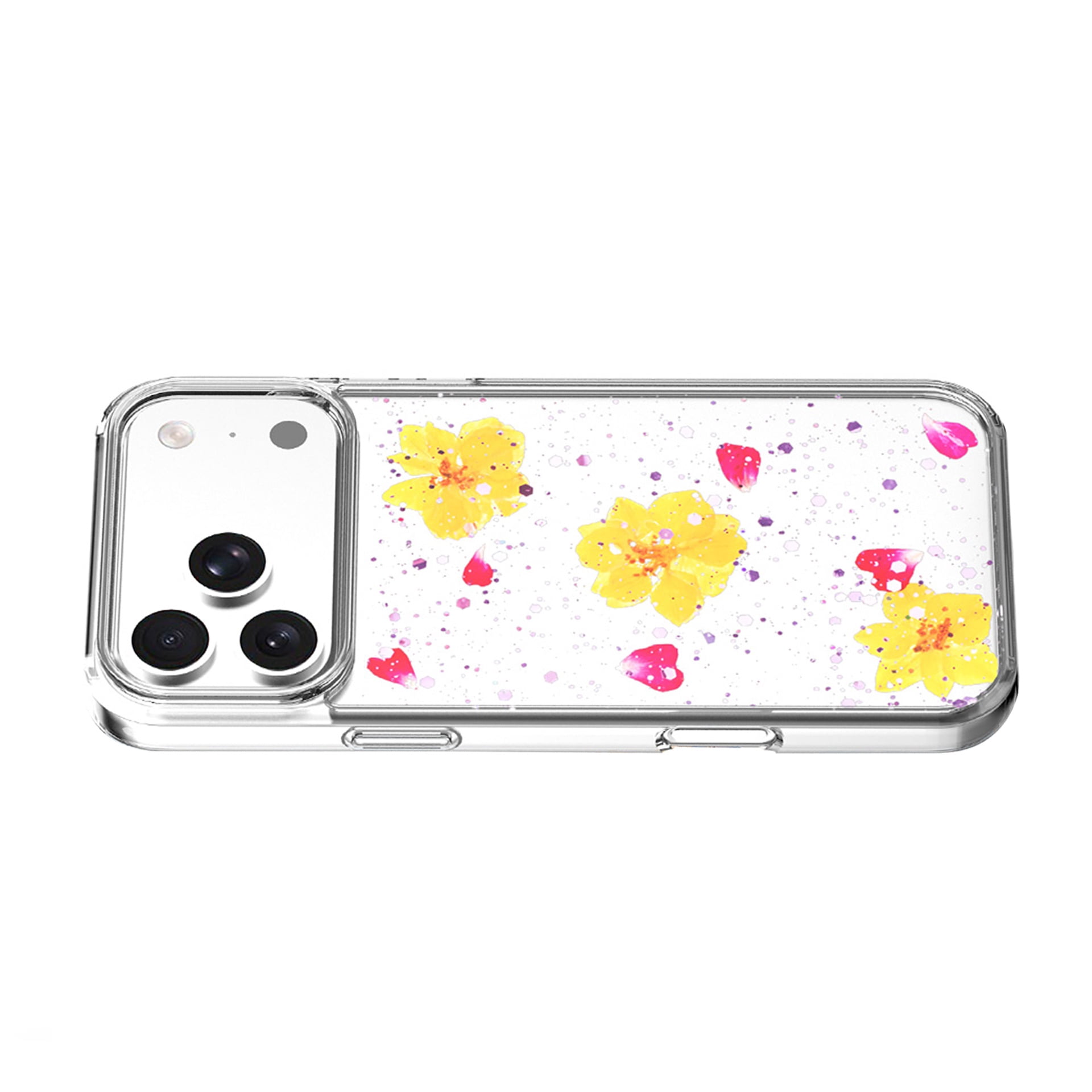 Floral Bloom Design Case for iPhone 17 Pro Max - Diagonal Daisy