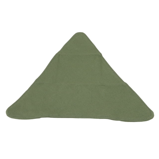 Taburete portátil plegable de tela triangular para acampar, taburete ergonómico estable para pesca al aire libre