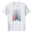 thumbnail image 5 of ORT Womens American Flag Shirt July 4th T-Shirt Graphic Tees Casual Short Sleeve Tee Top(Z1-White,XL), 5 of 5
